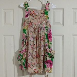 Organic Cotton floral dress